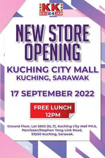 KK-SUPER-MART-Opening-Promotion-at-Kuching-City-Mall-350x525 - Promotions & Freebies Sarawak Supermarket & Hypermarket 
