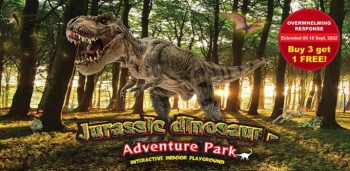 KKday-Buy-3-Free-1-Jurassic-Dinosaur-Advenrture-Park-Deal-350x171 - Johor Kedah Kelantan Kuala Lumpur Melaka Negeri Sembilan Online Store Others Pahang Penang Perak Perlis Promotions & Freebies Putrajaya Sabah Sarawak Selangor Terengganu 