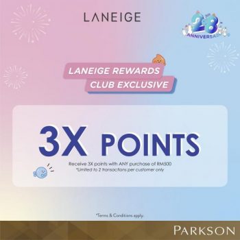 Laneige-28th-Anniversary-Sale-at-Parkson-2-350x350 - Beauty & Health Cosmetics Johor Kedah Kelantan Kuala Lumpur Malaysia Sales Melaka Negeri Sembilan Pahang Penang Perak Perlis Personal Care Putrajaya Sabah Sarawak Selangor Skincare Terengganu 