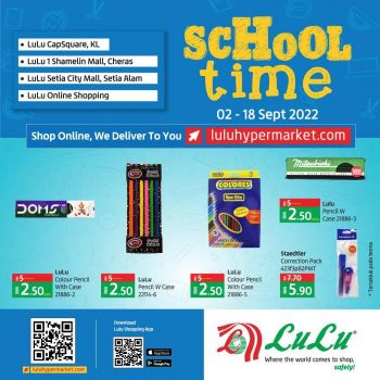 LuLu-Back-To-School-Promotion-350x350 - Kuala Lumpur Online Store Promotions & Freebies Selangor Supermarket & Hypermarket 