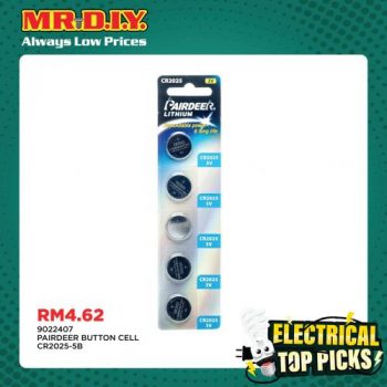 MR-DIY-Electrical-Top-Picks-Promotion-17-350x350 - Electronics & Computers Johor Kedah Kelantan Kuala Lumpur Melaka Negeri Sembilan Others Pahang Penang Perak Perlis Promotions & Freebies Putrajaya Sabah Sarawak Selangor Terengganu 