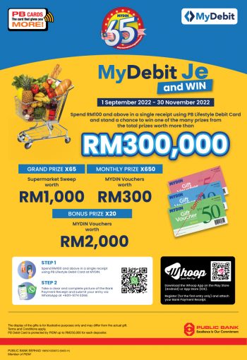 MYDIN-MyDebit-Contest-1-350x510 - Bank & Finance Events & Fairs Johor Kedah Kelantan Kuala Lumpur Melaka Negeri Sembilan Pahang Penang Perak Perlis Public Bank Putrajaya Sabah Sarawak Selangor Supermarket & Hypermarket Terengganu 