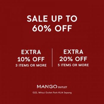 Mango-Malaysia-Day-Sale-at-Mitsui-Outlet-Park-350x350 - Apparels Fashion Accessories Fashion Lifestyle & Department Store Malaysia Sales Selangor 