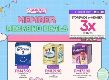 Manjaku-Member-Weekend-Promotion-350x257 - Baby & Kids & Toys Babycare Johor Kedah Kelantan Kuala Lumpur Melaka Milk Powder Negeri Sembilan Pahang Penang Perak Perlis Promotions & Freebies Putrajaya Sabah Sarawak Selangor Terengganu 