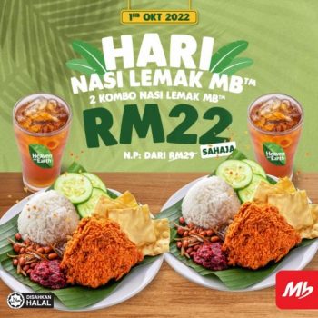 Marrybrown-Nasi-Lemak-MB-Combo-Promo-350x350 - Beverages Food , Restaurant & Pub Johor Kedah Kelantan Kuala Lumpur Melaka Negeri Sembilan Pahang Penang Perak Perlis Promotions & Freebies Putrajaya Sabah Sarawak Selangor Terengganu 