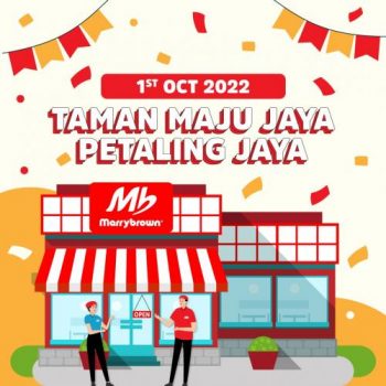 Marrybrown-Opening-Promotion-at-Taman-Maju-Jaya-Petaling-Jaya-350x350 - Beverages Food , Restaurant & Pub Promotions & Freebies Selangor 