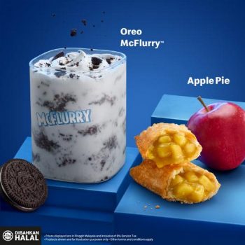 McDonalds-Oreo-McFlurry-and-Apple-Pie-350x350 - Beverages Fast Food Food , Restaurant & Pub Johor Kedah Kelantan Kuala Lumpur Melaka Negeri Sembilan Pahang Penang Perak Perlis Promotions & Freebies Putrajaya Sabah Sarawak Selangor Terengganu 