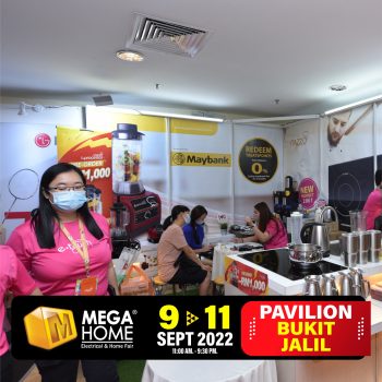 Megahome-Electrical-Home-Fair-at-Pavilion-27-350x350 - Electronics & Computers Events & Fairs Furniture Home Appliances Home Decor Kitchen Appliances Kuala Lumpur Selangor 