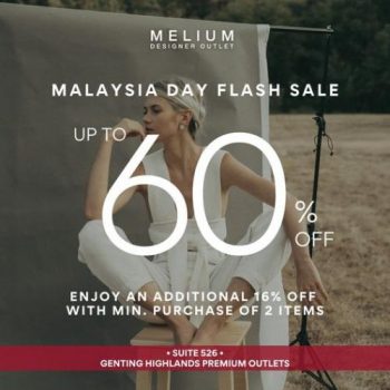Melium-Designer-Malaysia-Day-Sale-at-Genting-Highlands-Premium-Outlets-350x350 - Apparels Bags Fashion Accessories Fashion Lifestyle & Department Store Malaysia Sales Pahang 