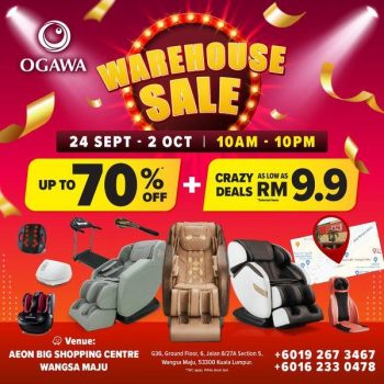 OGAWA-Warehouse-Sale-350x350 - Kuala Lumpur Others Selangor Warehouse Sale & Clearance in Malaysia 