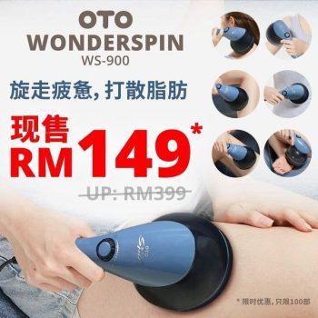 OTO-Wellness-Wonder-Spin-WS-900-Promo-2-350x350 - Beauty & Health Johor Kedah Kelantan Kuala Lumpur Massage Melaka Negeri Sembilan Online Store Pahang Penang Perak Perlis Personal Care Promotions & Freebies Putrajaya Sabah Sarawak Selangor Terengganu