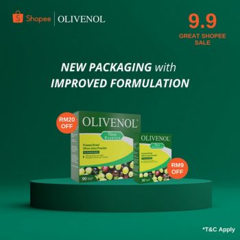 Olivenol-9.9-Great-Shopee-Sale-350x350 - Beauty & Health Health Supplements Johor Kedah Kelantan Kuala Lumpur Malaysia Sales Melaka Negeri Sembilan Pahang Penang Perak Perlis Personal Care Putrajaya Sabah Sarawak Selangor Skincare Terengganu 