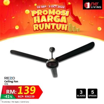 One-Living-Harga-Runtuh-Promotion-2-350x350 - Computer Accessories Electronics & Computers Home Appliances IT Gadgets Accessories Johor Kedah Kelantan Kitchen Appliances Kuala Lumpur Melaka Negeri Sembilan Pahang Penang Perak Perlis Promotions & Freebies Putrajaya Sabah Sarawak Selangor Terengganu 