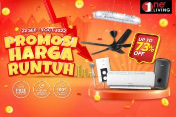 One-Living-Harga-Runtuh-Promotion-350x233 - Computer Accessories Electronics & Computers Home Appliances IT Gadgets Accessories Johor Kedah Kelantan Kitchen Appliances Kuala Lumpur Melaka Negeri Sembilan Pahang Penang Perak Perlis Promotions & Freebies Putrajaya Sabah Sarawak Selangor Terengganu 