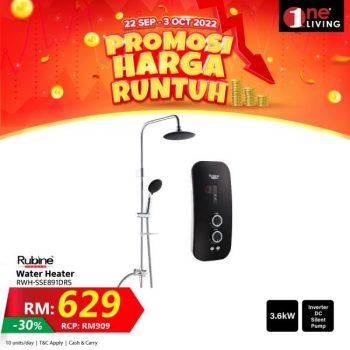 One-Living-Harga-Runtuh-Promotion-6-350x350 - Computer Accessories Electronics & Computers Home Appliances IT Gadgets Accessories Johor Kedah Kelantan Kitchen Appliances Kuala Lumpur Melaka Negeri Sembilan Pahang Penang Perak Perlis Promotions & Freebies Putrajaya Sabah Sarawak Selangor Terengganu 