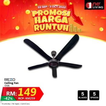 One-Living-Harga-Runtuh-Promotion-7-350x350 - Computer Accessories Electronics & Computers Home Appliances IT Gadgets Accessories Johor Kedah Kelantan Kitchen Appliances Kuala Lumpur Melaka Negeri Sembilan Pahang Penang Perak Perlis Promotions & Freebies Putrajaya Sabah Sarawak Selangor Terengganu 