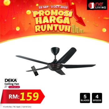 One-Living-Harga-Runtuh-Promotion-9-350x350 - Computer Accessories Electronics & Computers Home Appliances IT Gadgets Accessories Johor Kedah Kelantan Kitchen Appliances Kuala Lumpur Melaka Negeri Sembilan Pahang Penang Perak Perlis Promotions & Freebies Putrajaya Sabah Sarawak Selangor Terengganu 