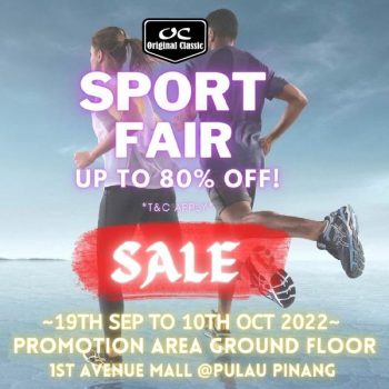 Original-Classic-Sport-Fair-at-1st-Avenue-Penang-350x350 - Apparels Events & Fairs Fashion Accessories Fashion Lifestyle & Department Store Footwear Penang Sales Happening Now In Malaysia Sportswear 