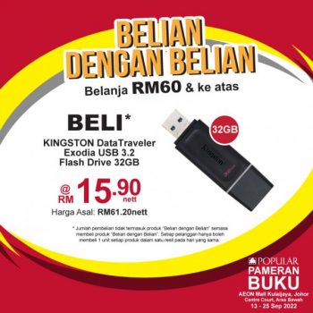 POPULAR-Book-Fair-Sale-at-AEON-Kulaijaya-Johor-7-350x350 - Books & Magazines Johor Malaysia Sales Stationery