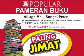 POPULAR-Book-Fair-Sale-at-Village-Mall-Sungai-Petani-350x232 - Books & Magazines Kedah Malaysia Sales Stationery 