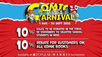 POPULAR-Comic-Carnival-350x197 - Books & Magazines Johor Kedah Kelantan Kuala Lumpur Melaka Negeri Sembilan Pahang Penang Perak Perlis Promotions & Freebies Putrajaya Sabah Sarawak Selangor Stationery Terengganu 
