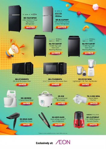 Panasonic-Brand-Fair-Promotion-at-AEON-1-350x495 - Electronics & Computers Home Appliances Johor Kedah Kelantan Kitchen Appliances Kuala Lumpur Melaka Negeri Sembilan Pahang Penang Perak Perlis Promotions & Freebies Putrajaya Sabah Sarawak Selangor Terengganu 