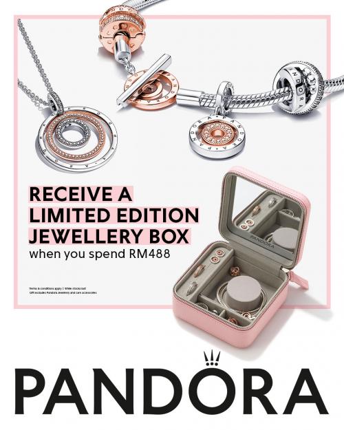 24 Sep 2022 Onward Pandora Free Jewellery Box Promotion at Sunway