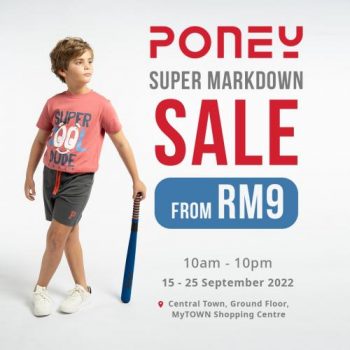 Poney-Super-Markdown-Sale-at-MyTOWN-350x350 - Baby & Kids & Parenting Children Fashion Kuala Lumpur Malaysia Sales Selangor 