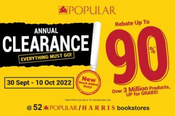 Popular-Annual-Clearance-Sale-350x233 - Books & Magazines Johor Kedah Kelantan Kuala Lumpur Melaka Negeri Sembilan Pahang Penang Perak Perlis Putrajaya Sabah Sarawak Selangor Stationery Terengganu Warehouse Sale & Clearance in Malaysia 