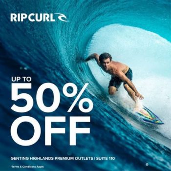 Rip-Curl-Special-Sale-at-Genting-Highlands-Premium-Outlets-350x350 - Apparels Fashion Accessories Fashion Lifestyle & Department Store Malaysia Sales Pahang 