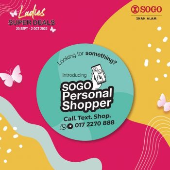 SOGO-Ladies-Super-Sale-2-350x350 - Malaysia Sales Selangor Supermarket & Hypermarket 