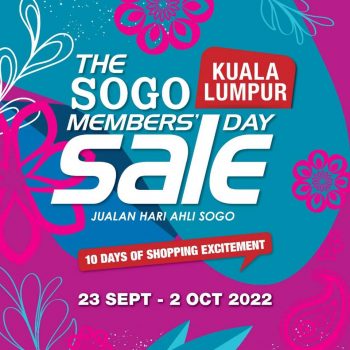 SOGO-Members-Day-Sale-1-350x350 - Kuala Lumpur Malaysia Sales Selangor Supermarket & Hypermarket 