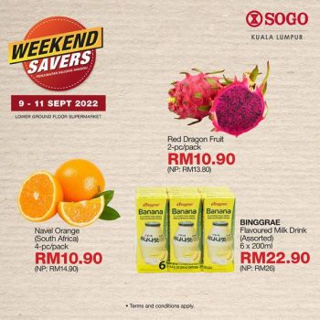 SOGO-Supermarket-Weekend-Savers-Promotion-1-1-350x350 - Kuala Lumpur Promotions & Freebies Selangor Supermarket & Hypermarket 