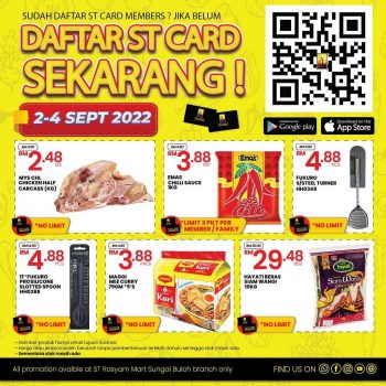ST-Rosyam-Mart-Weekend-Promotion-at-Sungai-Buloh-1-350x350 - Promotions & Freebies Selangor Supermarket & Hypermarket 