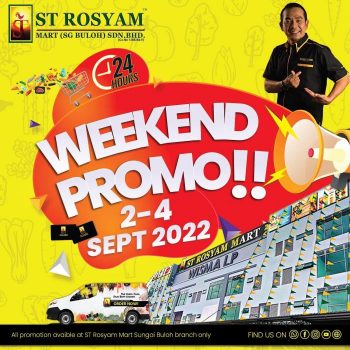 ST-Rosyam-Mart-Weekend-Promotion-at-Sungai-Buloh-350x350 - Promotions & Freebies Selangor Supermarket & Hypermarket 
