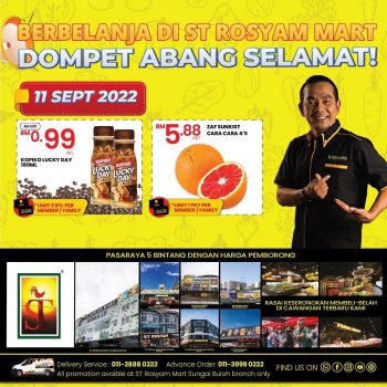 ST-Rosyam-Mart-Weekend-Promotion-at-Sungai-Buloh-5-1-350x350 - Promotions & Freebies Selangor Supermarket & Hypermarket 