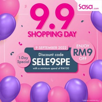 SaSa-Online-9.9-Shopping-Day-Sale-350x350 - Beauty & Health Cosmetics Fragrances Johor Kedah Kelantan Kuala Lumpur Malaysia Sales Melaka Negeri Sembilan Online Store Pahang Penang Perak Perlis Personal Care Putrajaya Sabah Sarawak Selangor Skincare Terengganu 