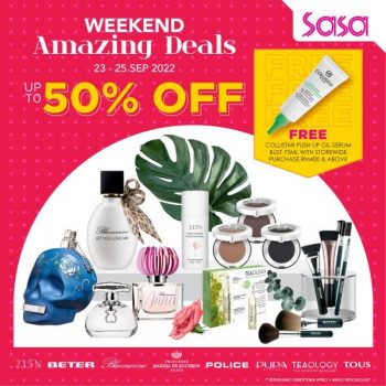 SaSa-Weekend-Amazing-Deals-350x350 - Beauty & Health Cosmetics Fragrances Hair Care Johor Kedah Kelantan Kuala Lumpur Melaka Negeri Sembilan Pahang Penang Perak Perlis Personal Care Promotions & Freebies Putrajaya Sabah Sarawak Selangor Skincare Terengganu 