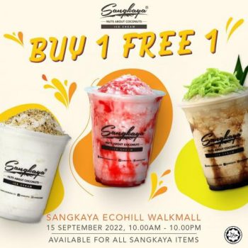 Sangkaya-Buy-1-Free-1-Promotion-at-EcoHill-Walkmall-350x350 - Beverages Food , Restaurant & Pub Promotions & Freebies Selangor 