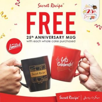 Secret-Recipe-Free-25th-Anniversary-Mug-Promotion-350x350 - Beverages Food , Restaurant & Pub Johor Kedah Kelantan Kuala Lumpur Melaka Negeri Sembilan Pahang Penang Perak Perlis Promotions & Freebies Putrajaya Selangor Terengganu 