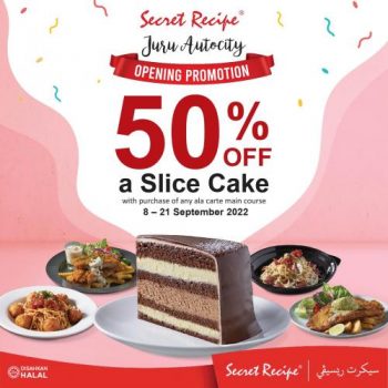 Secret-Recipe-Opening-Promotion-at-Juru-Auto-City-1-350x350 - Beverages Food , Restaurant & Pub Penang Promotions & Freebies 