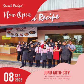 Secret-Recipe-Opening-Promotion-at-Juru-Auto-City-350x350 - Beverages Food , Restaurant & Pub Penang Promotions & Freebies 