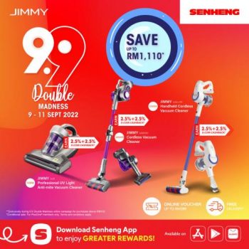 Senheng-9.9-Double-Madness-Sale-with-JIMMY-350x350 - Electronics & Computers Home Appliances Johor Kedah Kelantan Kitchen Appliances Kuala Lumpur Malaysia Sales Melaka Negeri Sembilan Online Store Pahang Penang Perak Perlis Putrajaya Sabah Sarawak Selangor Terengganu 