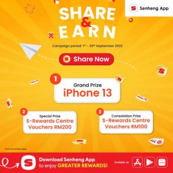 Senheng-App-Share-Earn-Campaign-350x350 - Computer Accessories Electronics & Computers Events & Fairs Home Appliances IT Gadgets Accessories Johor Kedah Kelantan Kitchen Appliances Kuala Lumpur Melaka Negeri Sembilan Online Store Pahang Penang Perak Perlis Putrajaya Sabah Sarawak Selangor Terengganu 