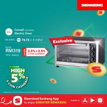 Senheng-High-5-S-Coin-Cashback-Promotion-3-350x350 - Computer Accessories Electronics & Computers Home Appliances IT Gadgets Accessories Johor Kedah Kelantan Kitchen Appliances Kuala Lumpur Melaka Negeri Sembilan Online Store Pahang Penang Perak Perlis Promotions & Freebies Putrajaya Sabah Sarawak Selangor Terengganu 