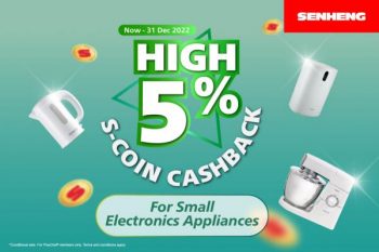 Senheng-High-5-S-Coin-Cashback-Promotion-350x233 - Computer Accessories Electronics & Computers Home Appliances IT Gadgets Accessories Johor Kedah Kelantan Kitchen Appliances Kuala Lumpur Melaka Negeri Sembilan Online Store Pahang Penang Perak Perlis Promotions & Freebies Putrajaya Sabah Sarawak Selangor Terengganu 