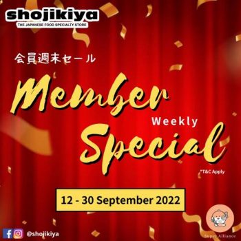 Shojikiya-Member-Weekly-Promotion-350x350 - Beverages Food , Restaurant & Pub Johor Kedah Kelantan Kuala Lumpur Melaka Negeri Sembilan Pahang Penang Perak Perlis Promotions & Freebies Putrajaya Sabah Sarawak Selangor Terengganu 