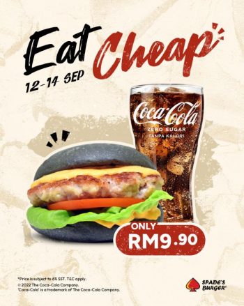 Spades-Burger-Eat-Cheap-Promo-350x439 - Beverages Burger Food , Restaurant & Pub Johor Kedah Kelantan Kuala Lumpur Melaka Negeri Sembilan Pahang Penang Perak Perlis Promotions & Freebies Putrajaya Sabah Sarawak Selangor Terengganu 