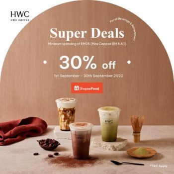 Sponsored-Link-HWC-Coffee-ShopeeFood-30-off-Promotion-350x350 - Beverages Food , Restaurant & Pub Johor Kedah Kelantan Kuala Lumpur Melaka Negeri Sembilan Online Store Pahang Penang Perak Perlis Promotions & Freebies Putrajaya Sabah Sarawak Selangor Terengganu 