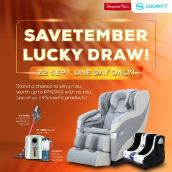 Sponsored-Link-SnowFit-Shopee-Savetember-Lucky-Draw-350x350 - Events & Fairs Johor Kedah Kelantan Kuala Lumpur Melaka Negeri Sembilan Online Store Others Pahang Penang Perak Perlis Putrajaya Sabah Sarawak Selangor Terengganu 